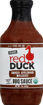 Redduck Smk Aplwd Mls Org Sce Bbq - 17 Oz - Image 1