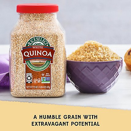 RiceSelect Quinoa White - 22 Oz - Image 3
