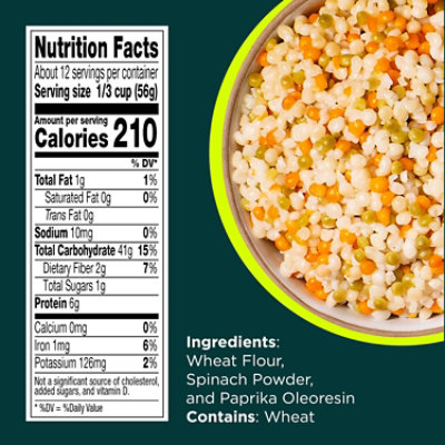 RiceSelect Couscous Tri-Color Pearl - 24.5 Oz - Image 2