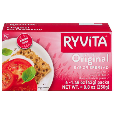 Ryvita Crispbread Tasty Rye Dark - 8.8 Oz - Image 3