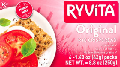 Ryvita Crispbread Tasty Rye Dark - 8.8 Oz - Image 2