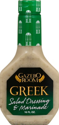 Gazebo Room Greek Salad Dressing & Marinade - 16 Fl. Oz. - Image 2