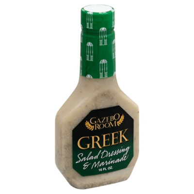 Gazebo Room Greek Salad Dressing & Marinade - 16 Fl. Oz. - Image 1