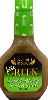 Gazebo Room Greek Lite Salad Dressing & Marinade - 16 Fl. Oz. - Image 2