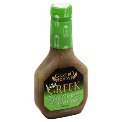 Gazebo Room Greek Lite Salad Dressing & Marinade - 16 Fl. Oz. - Image 1