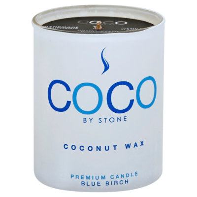 Coconut Candle Blue Birch - 6 Oz - Image 1