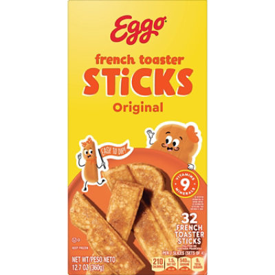 Eggo Frozen French Toast Sticks Original Frozen Breakfast 32 Count - 12.7 Oz - Image 5