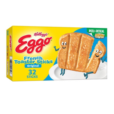 Eggo Frozen French Toast Sticks Breakfast Original 32 Count - 12.7 Oz