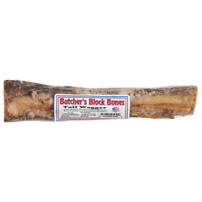 Butcher Shoppe Dog Bone Hickory Smoked Beef Tail Wagger Each safeway