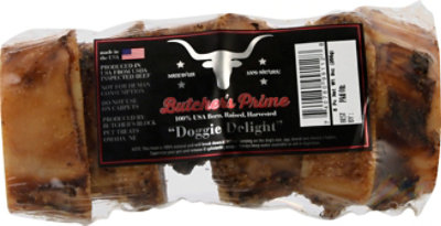 Butchers Prime Shoppe Dog Bone Hickory Smoked Beef Doggie Delights - Each - Image 2