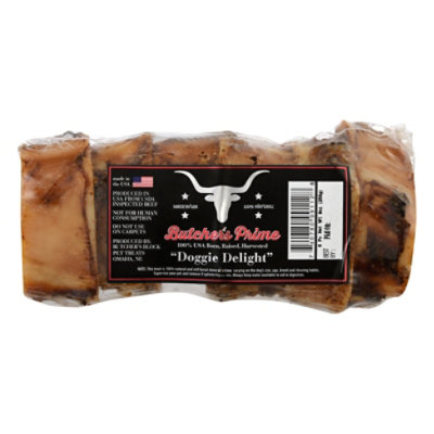 Butchers Prime Shoppe Dog Bone Hickory Smoked Beef Doggie Delights - Each