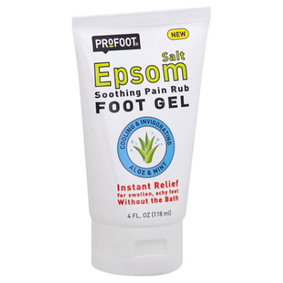 Epsom Salt Foot Gel - 4 Oz