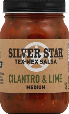 Silver Star Tex‑Mex Cilantro & Lime Medium Salsa - 16 Oz - Image 2