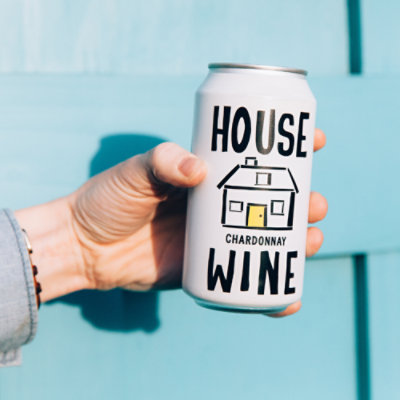 House Wine Chardonnay Can Wine - 355 Ml - Image 3
