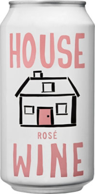 House Wine Rose Can Wine - 375 Ml - Image 1