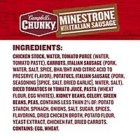 Campbells Chunky Soup Minestrone With Italian Sausage - 18.8 Oz - Image 6