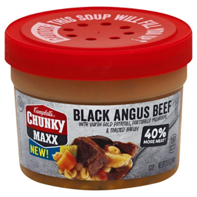 Campbells Chunky Maxx Soup Black Angus Beef Potatoes Mushrooms And Barley 155 Oz Albertsons 2784