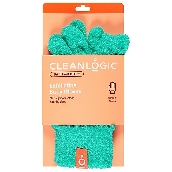 Cleanlogic Exfoliating Bath Gloves Bath & Body Care - Each