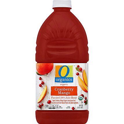 O Organics Organic Flavored Juice Blend Cranberry Mango - 64 Fl. Oz. - Image 2