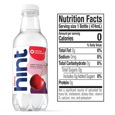 hint Water Infused With Cherry - 16 .Fl. Oz. - Image 3