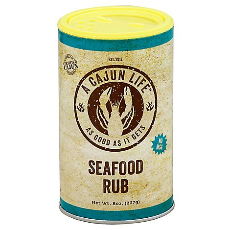 A Cajun Life Rub Seafood - 8 Oz