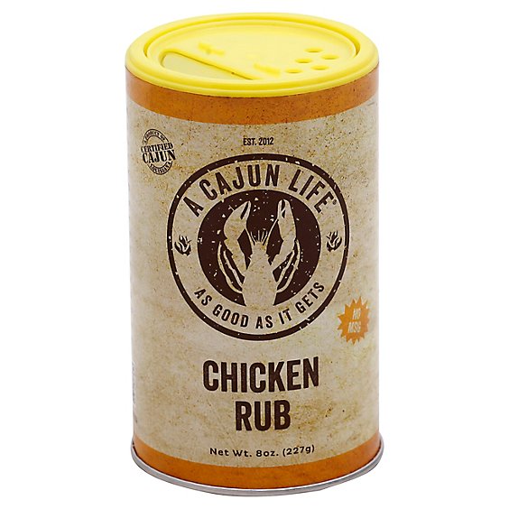 A Cajun Life Rub Chicken - 8 Oz