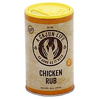 A Cajun Life Rub Chicken - 8 Oz - Image 1