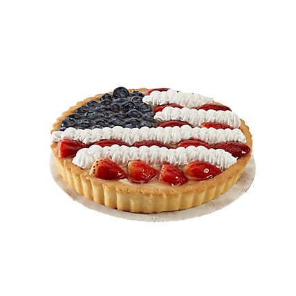 Bakery Pavilions Tart Fruit Flag With Berries Butter - Each - Image 1