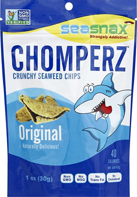 Seasnax Original Crunchy Seaweed Chips 1 Oz Albertsons