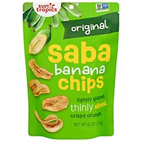 Sun Tropics Original Saba Banana Chips - 6 Oz - Image 1