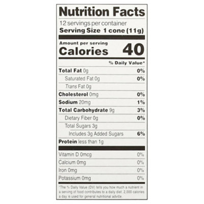 Lets Do Sugar Cones Organic 12 Count - 5 Oz - Image 3