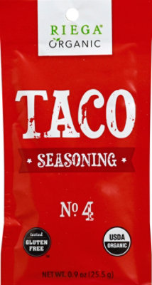 Riega Taco Seasoning Orgnc Gluten Free - .9 Oz - Image 2