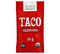 Riega Taco Seasoning Orgnc Gluten Free - .9 Oz