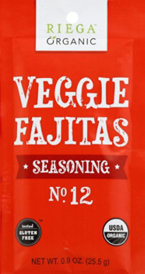 Riega Veggie Fajitas Ssng Orgnc Gluten Free - .9 Oz - Image 2