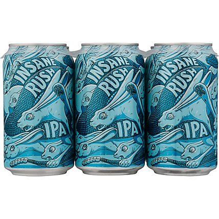 Bootstrap Insane Rush Ipa In Cans - 6-12 Fl. Oz. - Image 2