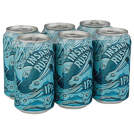Bootstrap Insane Rush Ipa In Cans - 6-12 Fl. Oz. - Image 1