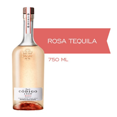 Código 1530 Rosa Blanco Tequila, 750 ml : : Grocery