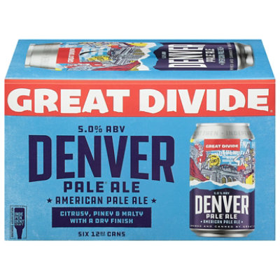 Great Divide Denver Pale Ale In Cans - 6-12 Fl. Oz.