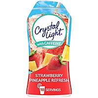 Crystal Light Liquid Strawberry Pineapple Refresh Caffeinated Drink Mix Bottle - 1.62 Fl. Oz. - Image 1