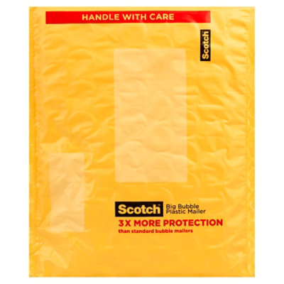 Scotch Plastic Mailer Big Bubble 8 Inch x 10.5 Inch - Each