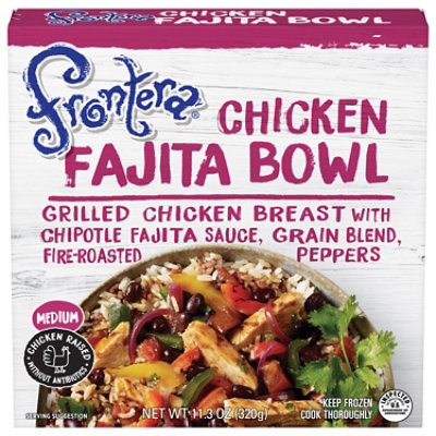 Frontera Fajita Bowl Chicken Medium - 11.3 Oz