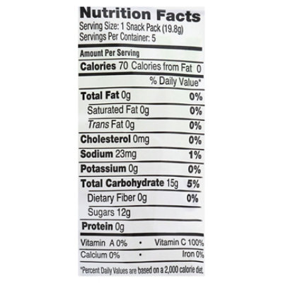 Yummyearth Fruit Snck 5ct - 3.5 Oz - Image 4