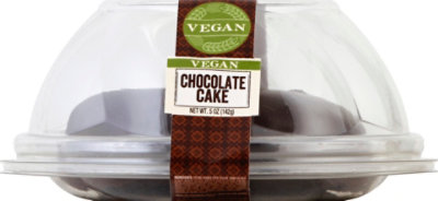 Jon Donaire Cake Single Serve Vegan Chocolate - Each - Image 2