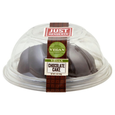 Jon Donaire Cake Single Serve Vegan Chocolate - Each