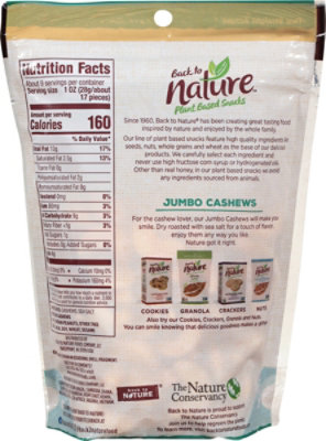 back to NATURE Cashew Jumbo - 9 Oz - Image 6