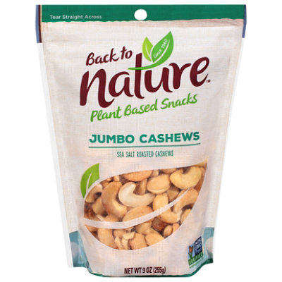 back to NATURE Cashew Jumbo - 9 Oz - Image 2