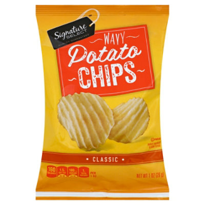 Signature SELECT Chips Multipack Wavy Classic - 20-1 Oz - Vons