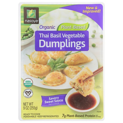 Nasoya Organic Dumplings Thai Basil Vegetable - 9 Oz - Image 3