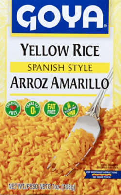 Goya Rice Yellow Spanish Style Box - 7 Oz - Image 2