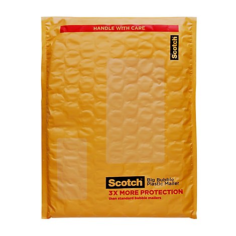 Scotch Plastic Mailer Big Bubble 10.5 Inch x 15.25 Inch - Each